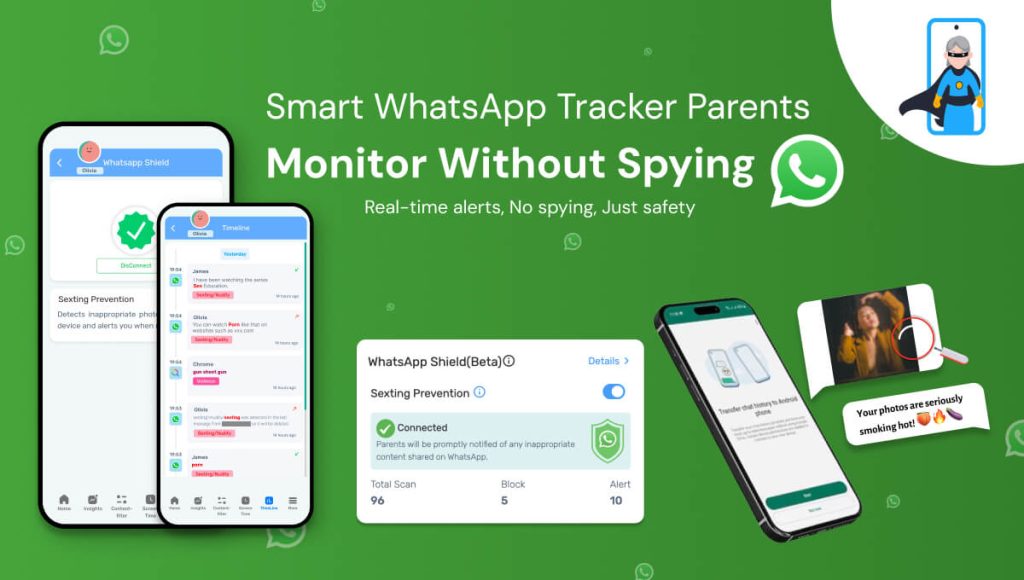 Smart WhatsApp Tracker for Parents – Monitor Without Spying