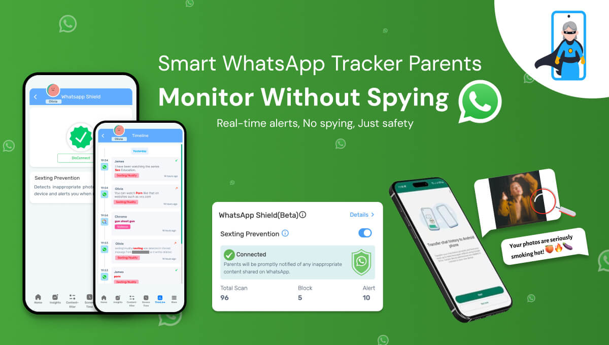 Smart WhatsApp Tracker for Parents – Monitor Without Spying