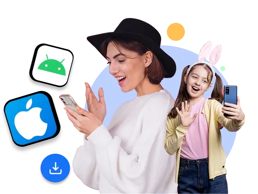 Choose your device - Android, iPhone or Mac