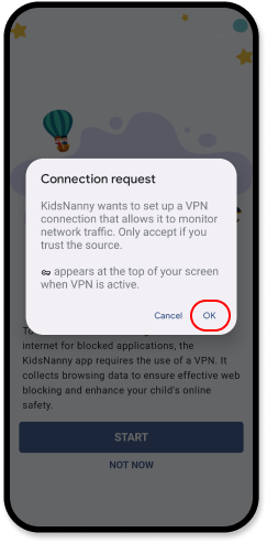 Connection VPN Request