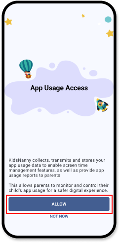 App Usage access