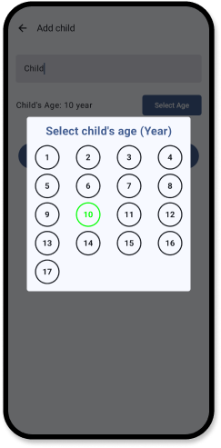 select child age