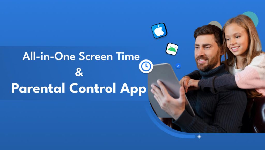 All in one screen time and parental control app