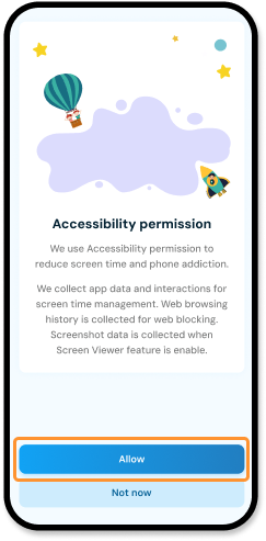 Accessibility permission