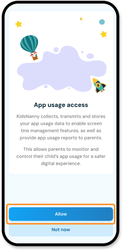 App Usage access