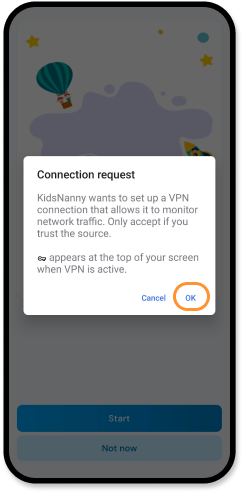 Connection VPN Request