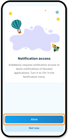 Notification access