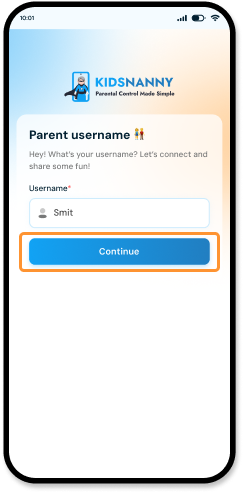 enter parent name