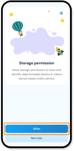 Storage permission