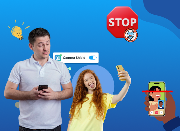 AI Camera Shield – Stop Nudes & Risky Video Calls