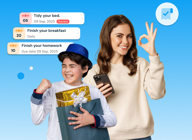 Task Feature for Parents – Reward Kids with Healthy Screen Time