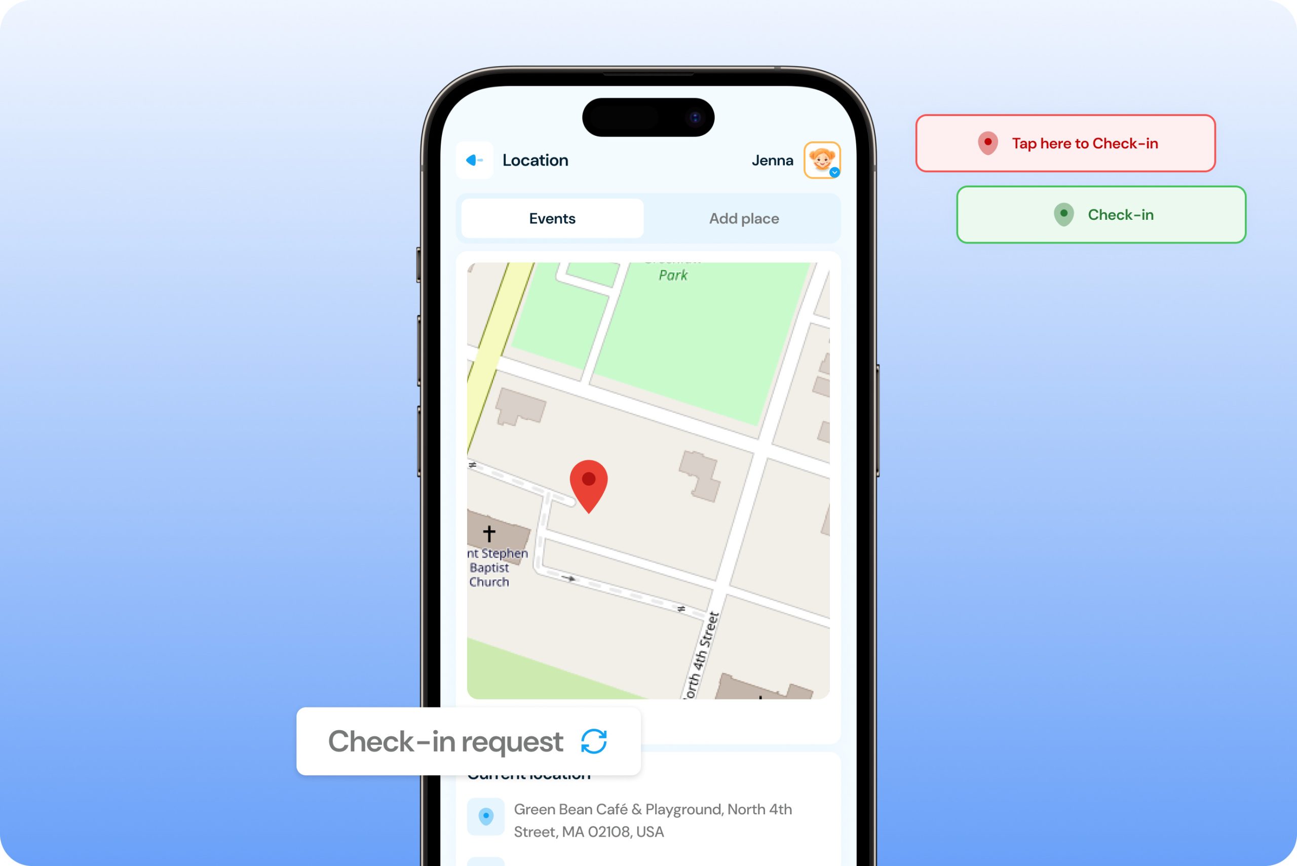 Check in and alerts