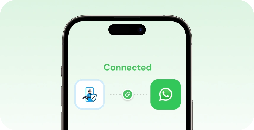 KidsNanny and WhatsApp now connected