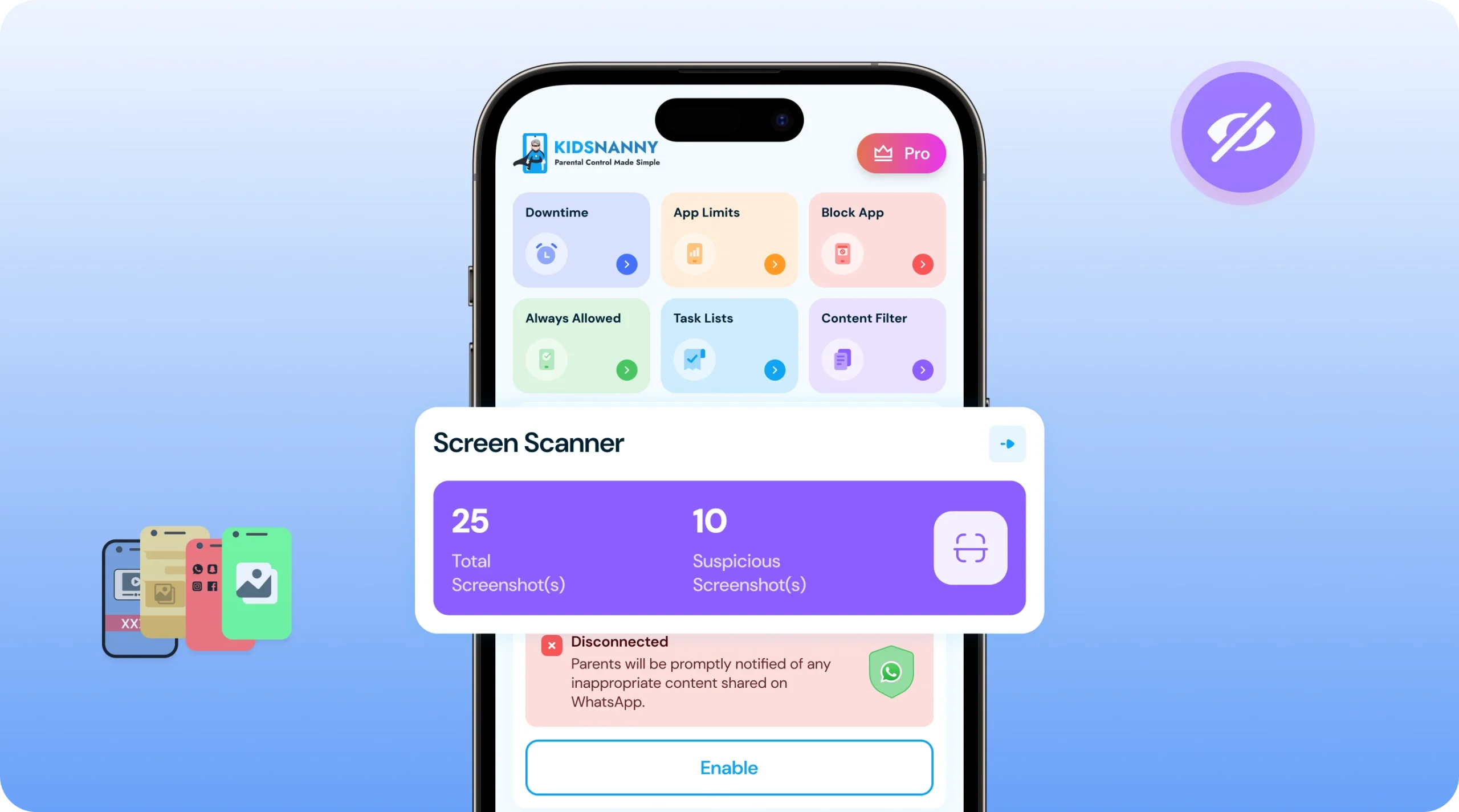 KidsNanny Screen Scanner