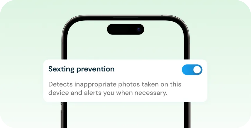 Sexting prevention now on