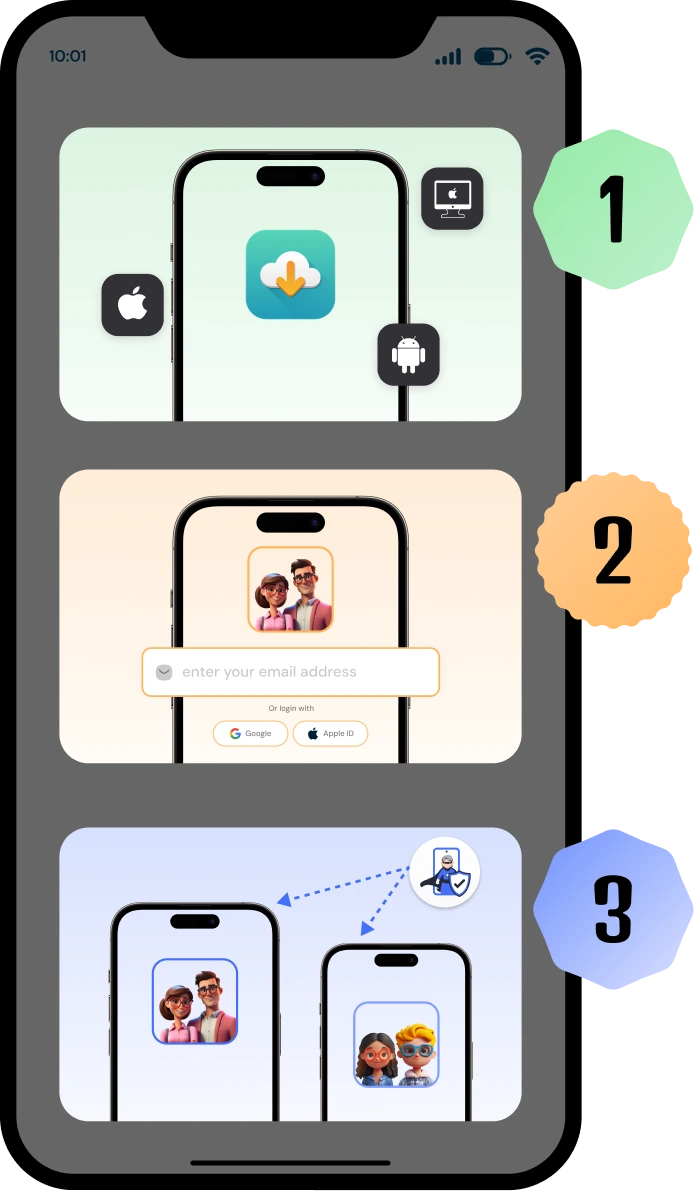 Easy steps for KidsNanny Setup