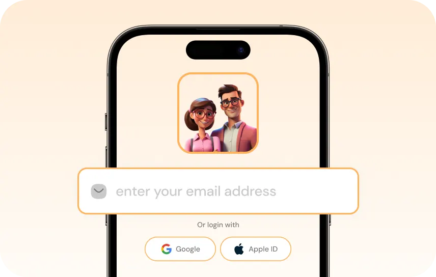 Step 2 - Sign up and create your KidsNanny account