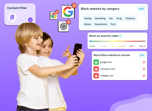Block unwanted, risky and harmful website and content