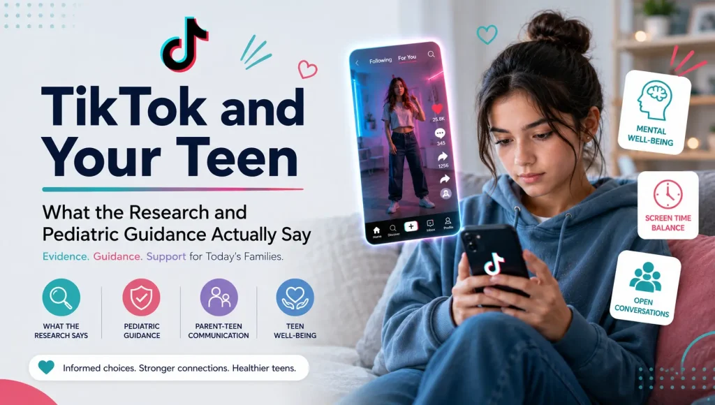 TikTok and Your Teen: a pediatric-grounded guide for parents in 2026