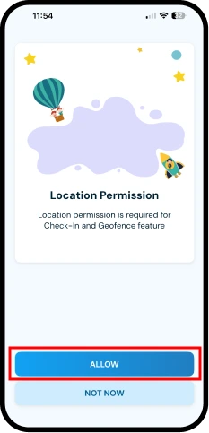 Allow Location Permission