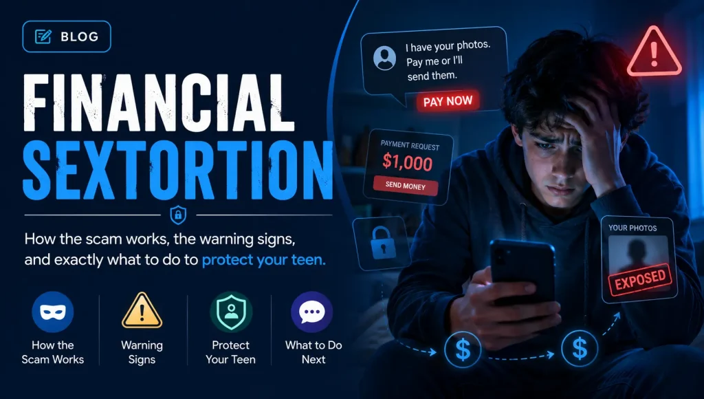 Financial Sextortion — a parent's guide to protecting teens online